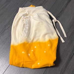 La Detresse acid wash dye sunrise sweatpants